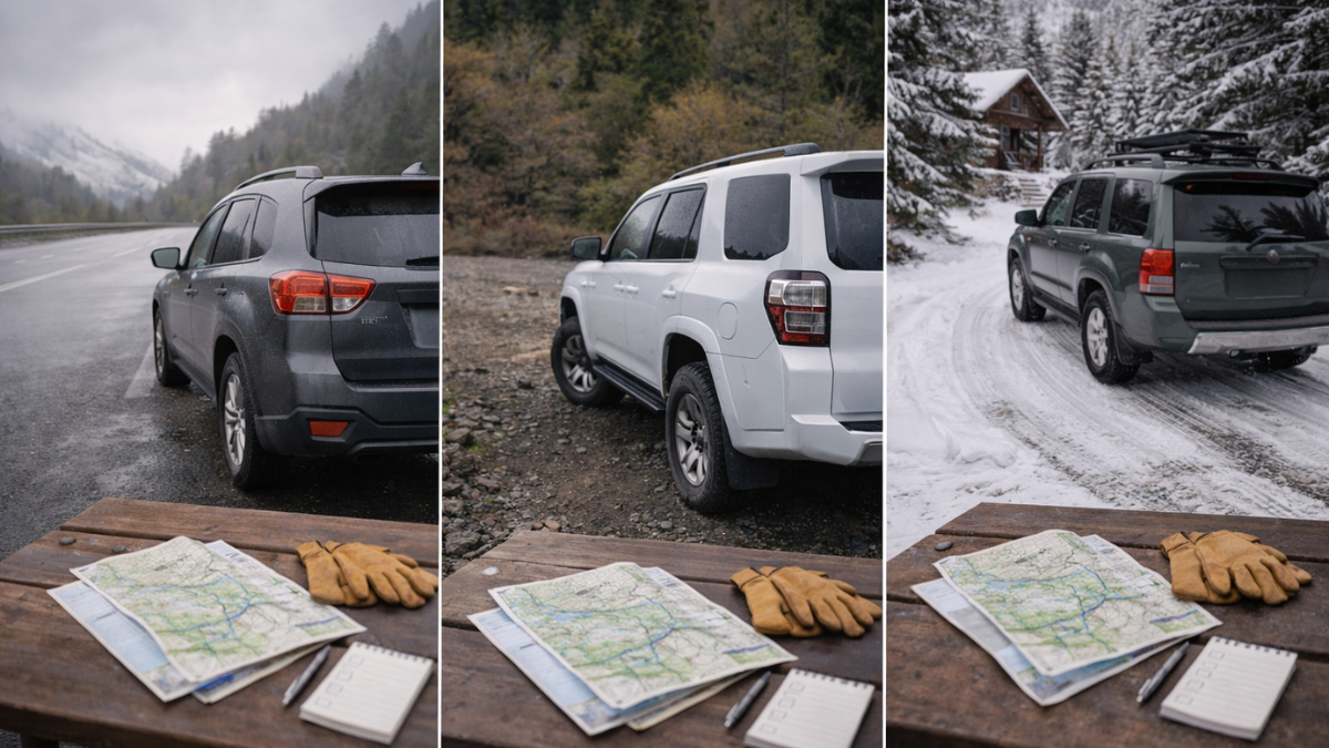 AWD vs 4WD vs 4x4: What Helps on Weekend Trips in 2026?