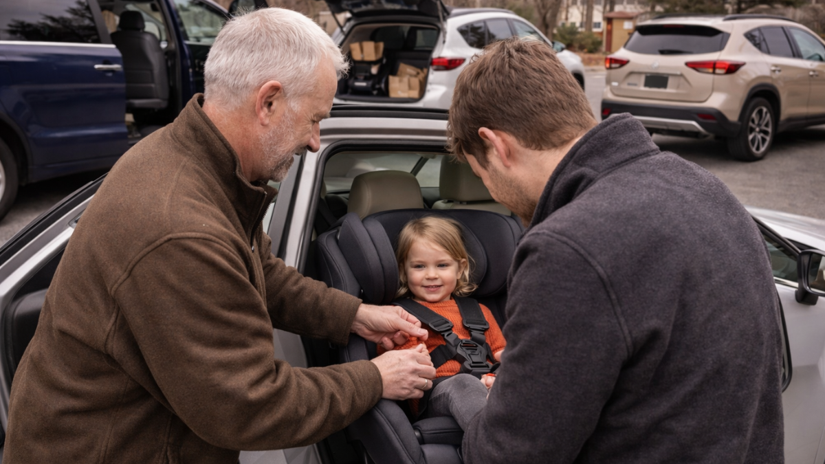 Minivan, Wagon, or SUV for Grandparents + Kids: Least Stress?