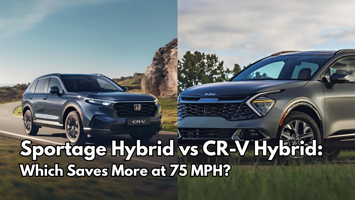 Sportage Hybrid vs CR-V Hybrid: Which Saves More at 75 MPH?