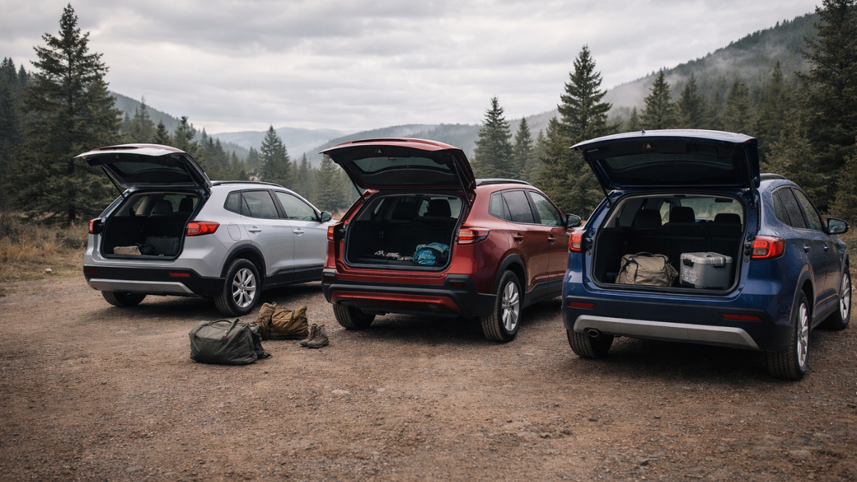 AWD Weekend SUVs for 2026 Trips: RAV4 vs CR-V vs Forester