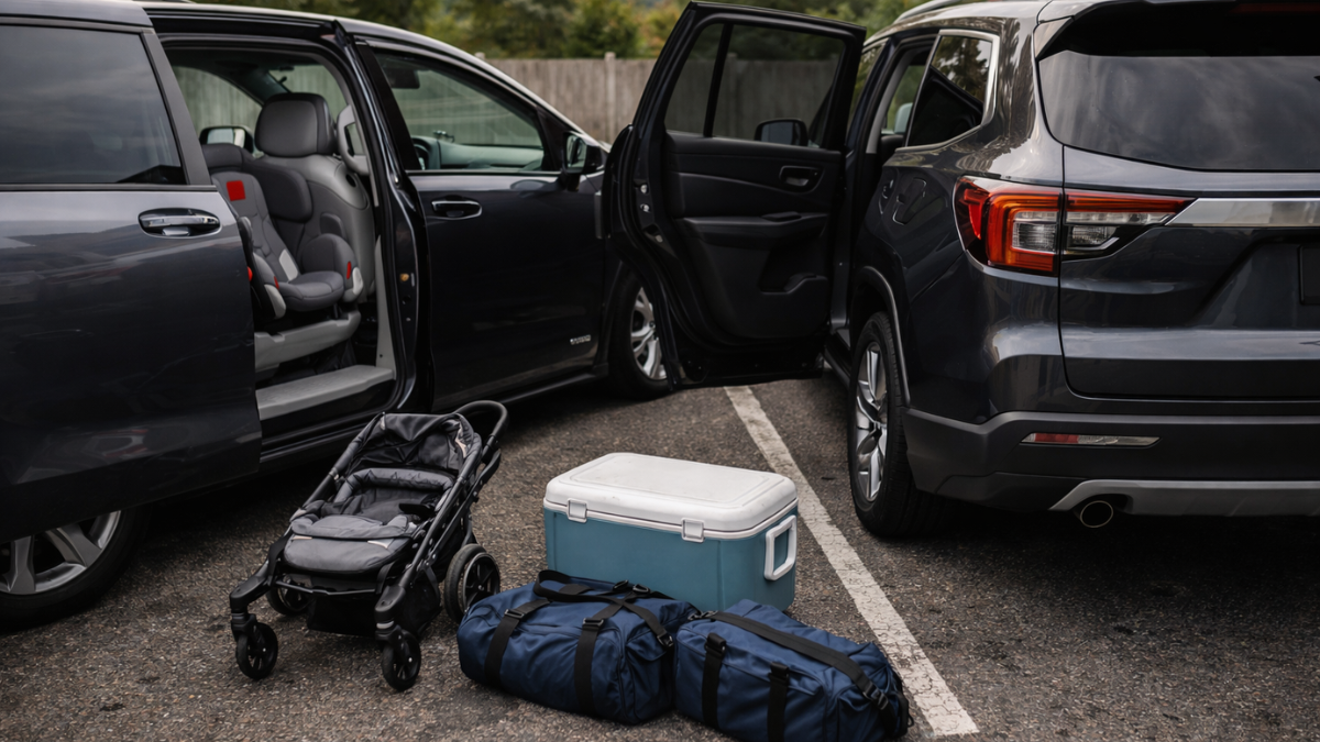 When a Minivan Starts Making More Sense Than a 3‑Row SUV (2026)
