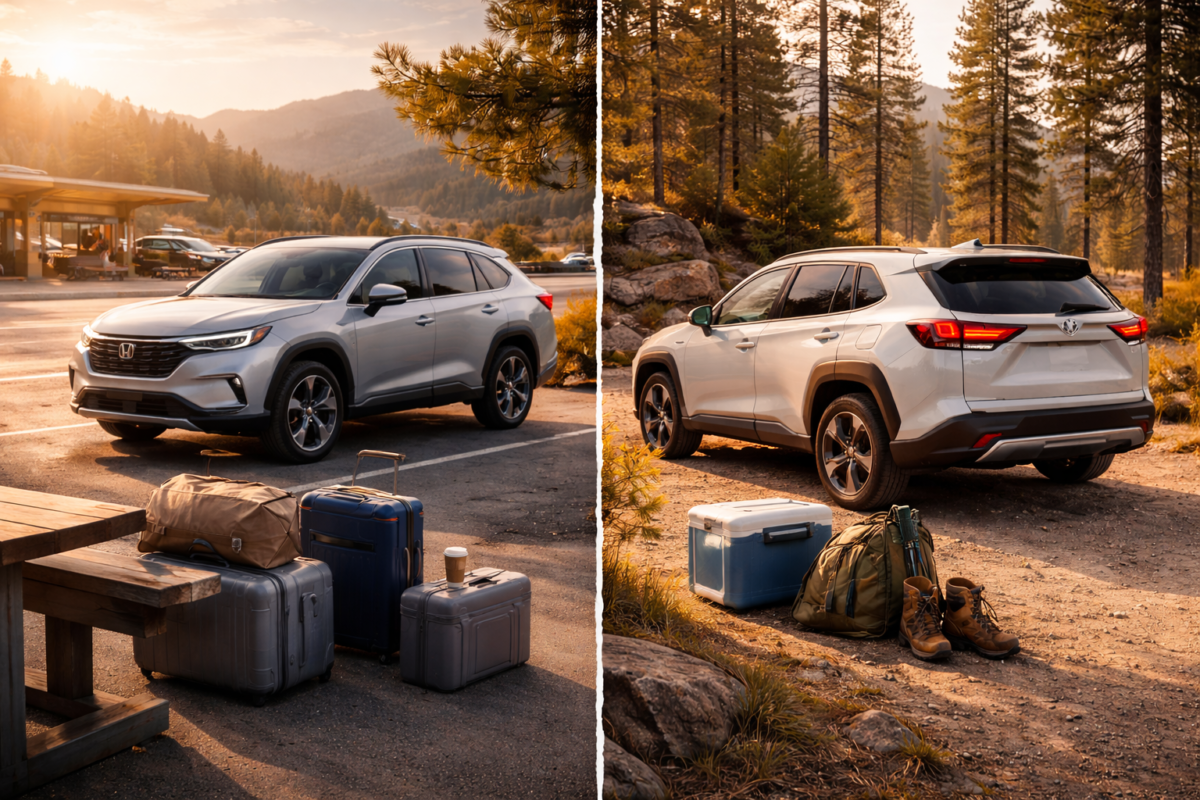 2026 Honda CR-V vs Toyota RAV4: Which SUV Fits Weekend Trips?