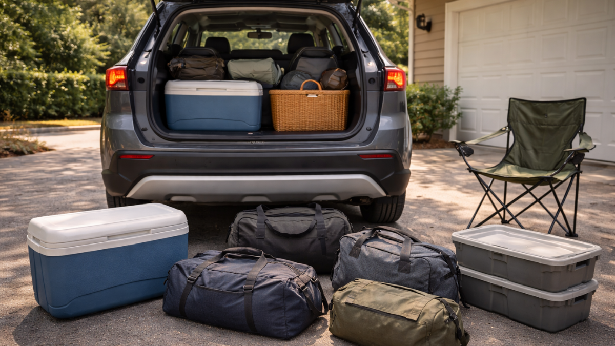One Big Cooler vs 4 Small Bags: The Packing Mistake Behind “Needing” a Bigger Car