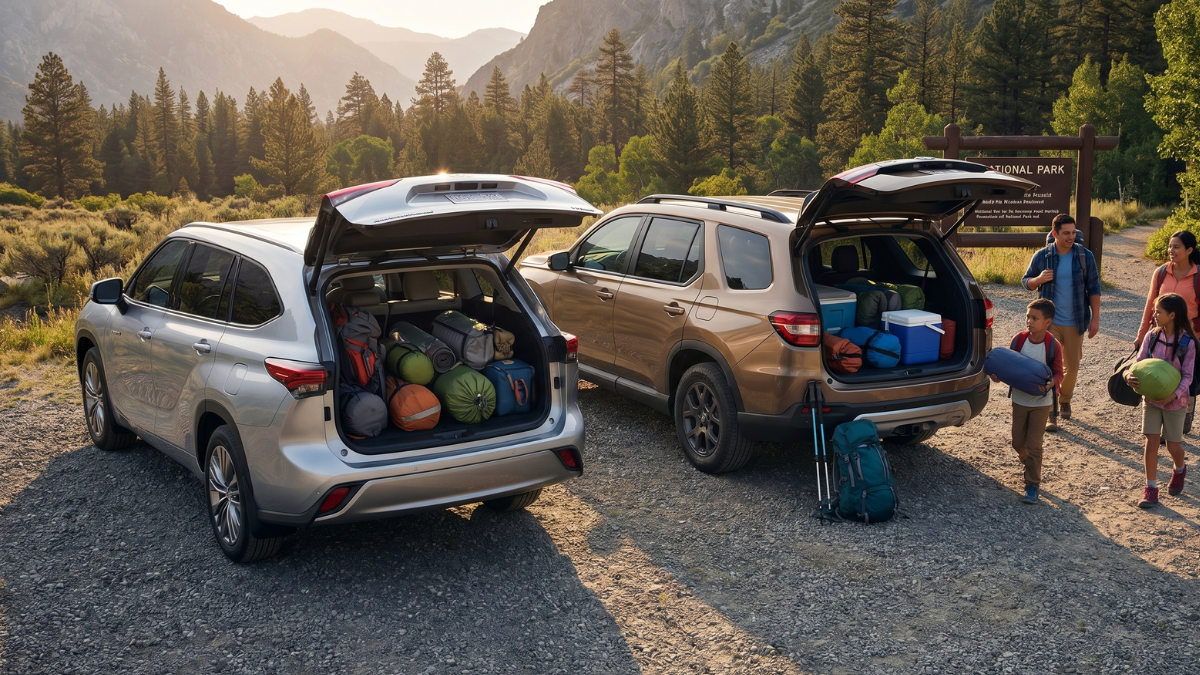 2026 Highlander Hybrid vs. 2026 Honda Pilot: Which 3-Row SUV Fits Weekend Trips Better?
